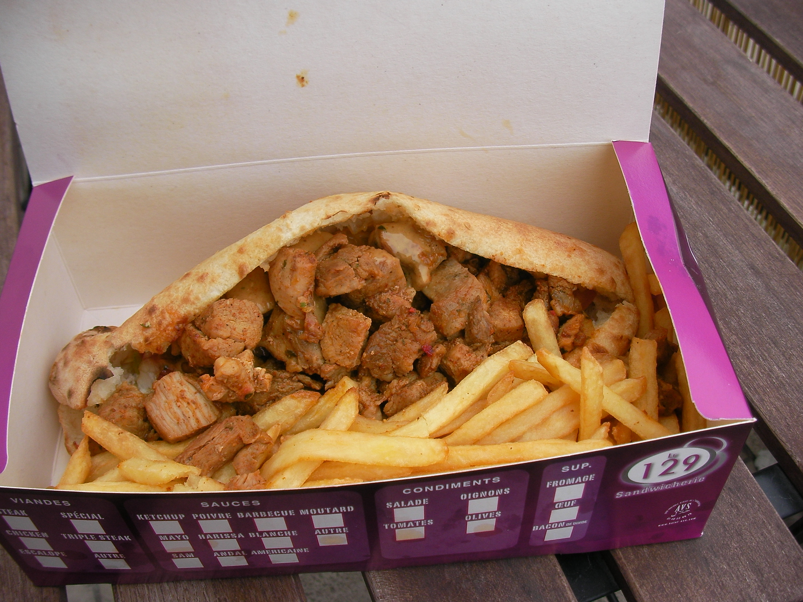 Kebab Restaurant Taiba à Saint Denis Chroniques du Kebab