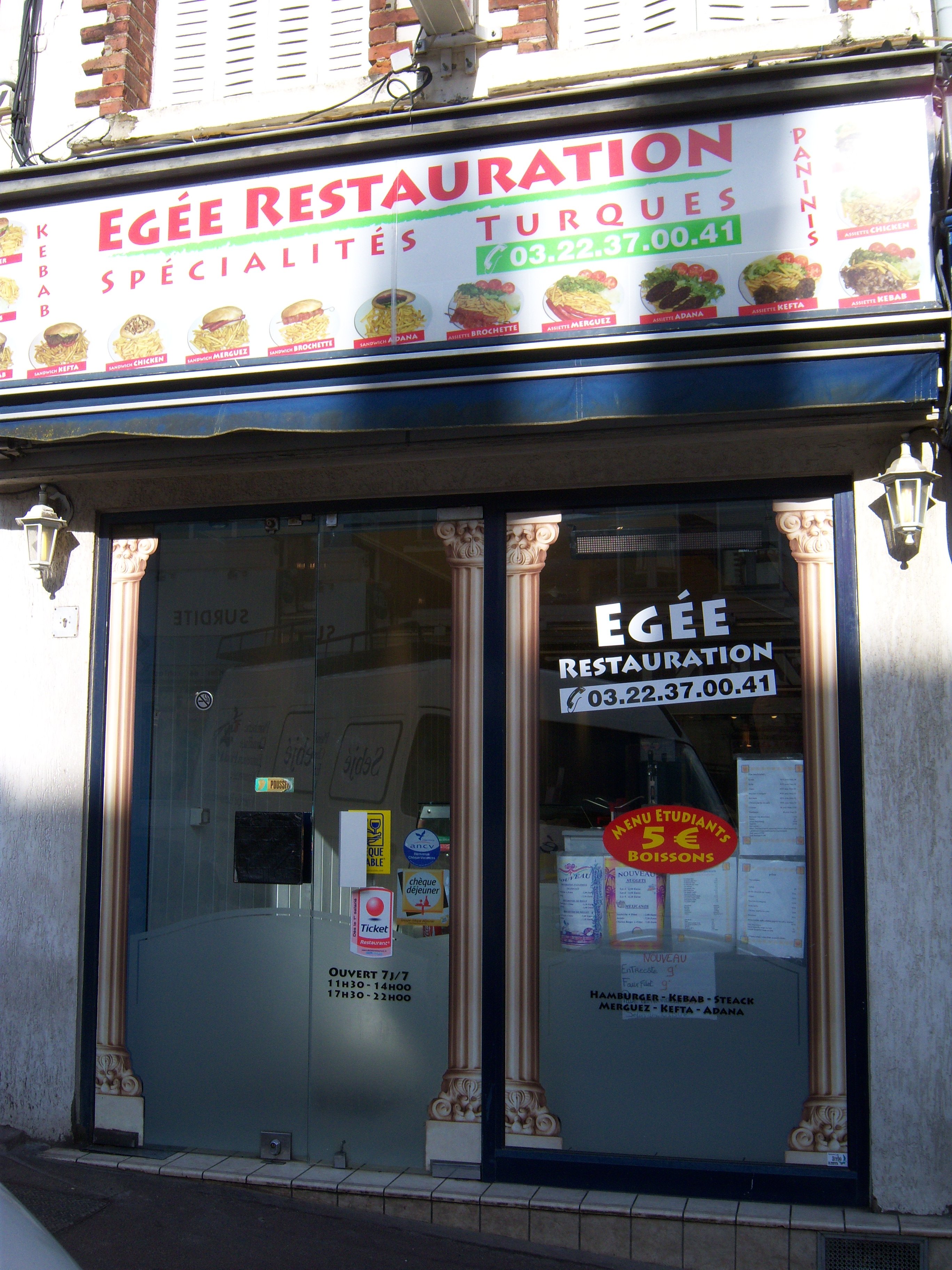Egée Kebab Montdidier Avis, Tarifs, Horaires, Téléphone